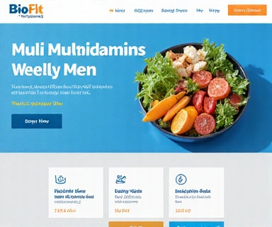 BioFit Daily Multivitamin for Men
