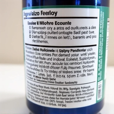 BioFit Daily Multivitamin ingredients label